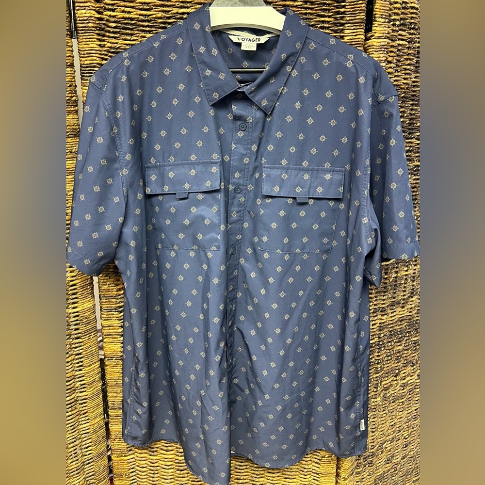 Voyager- Mens‎ Button Up Shirt, Size: XXL, Pre-Owned